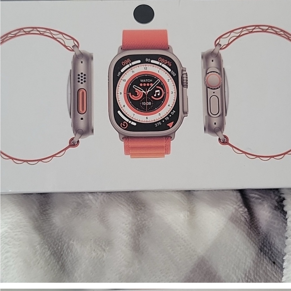 Fit pro Smart watch Apple and Android compatible Bluetooth heartrate NWOT